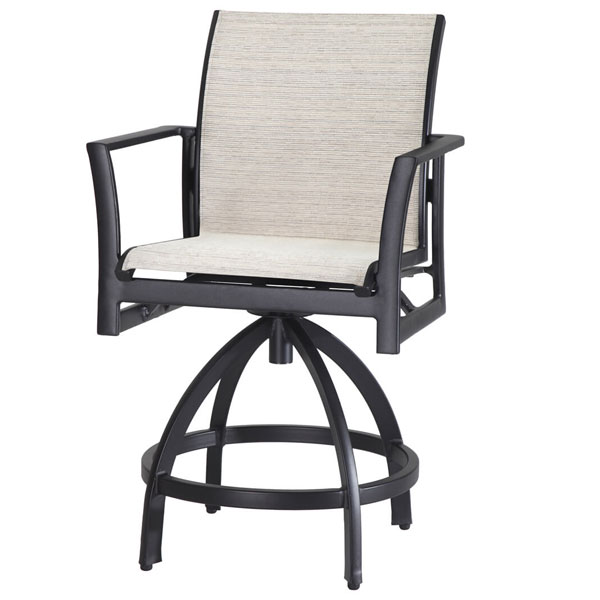 Echelon Aluminum Swivel Counter Stool by Gensun - Image 2